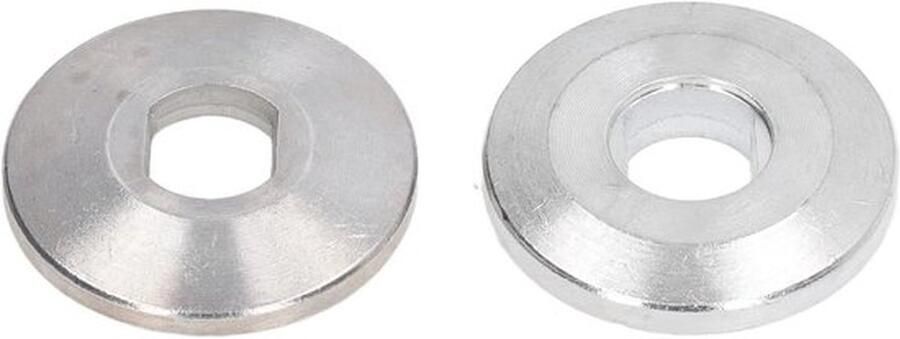 2 Stuks Snijmachine Drukplaat van Hardmetaal voor Elektrische Zaag Geschikt voor 10 Inch Aluminium Afkortzaag en Precisiewerkzaamheden
