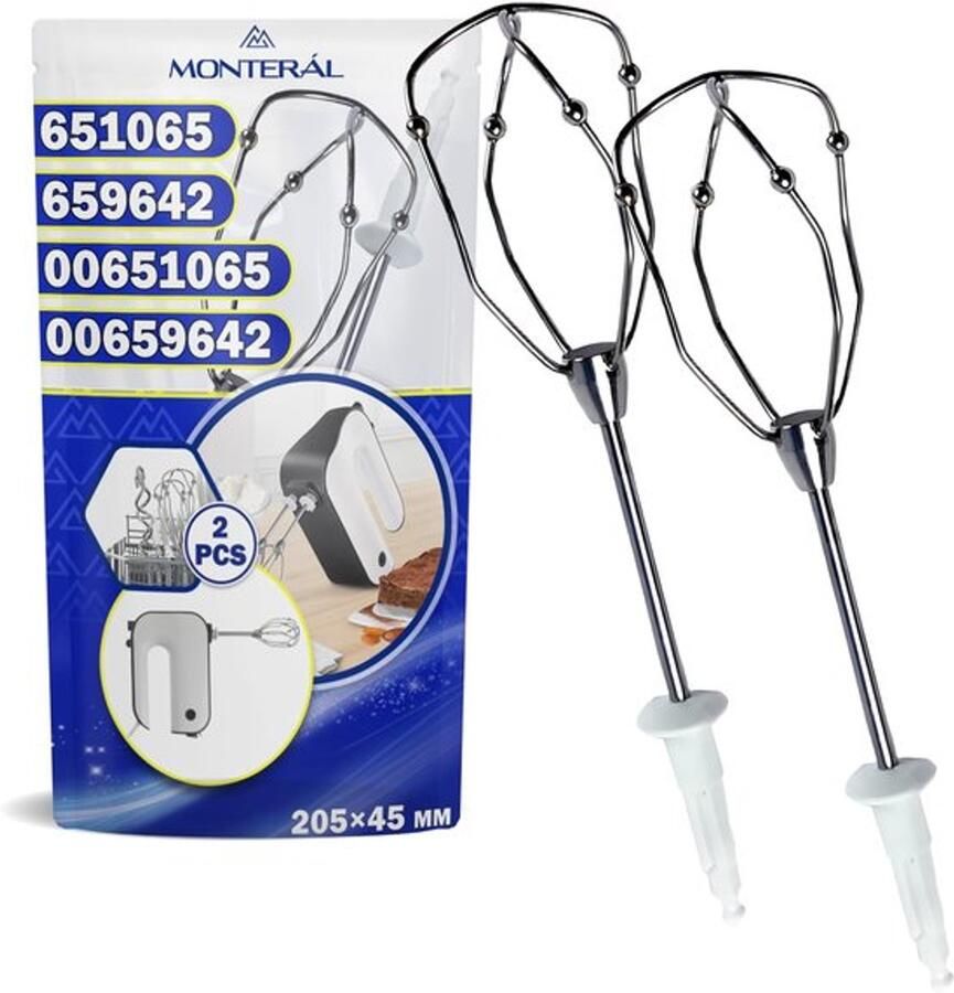 2 stuks staafmixer met originele code 651065 659642 voor