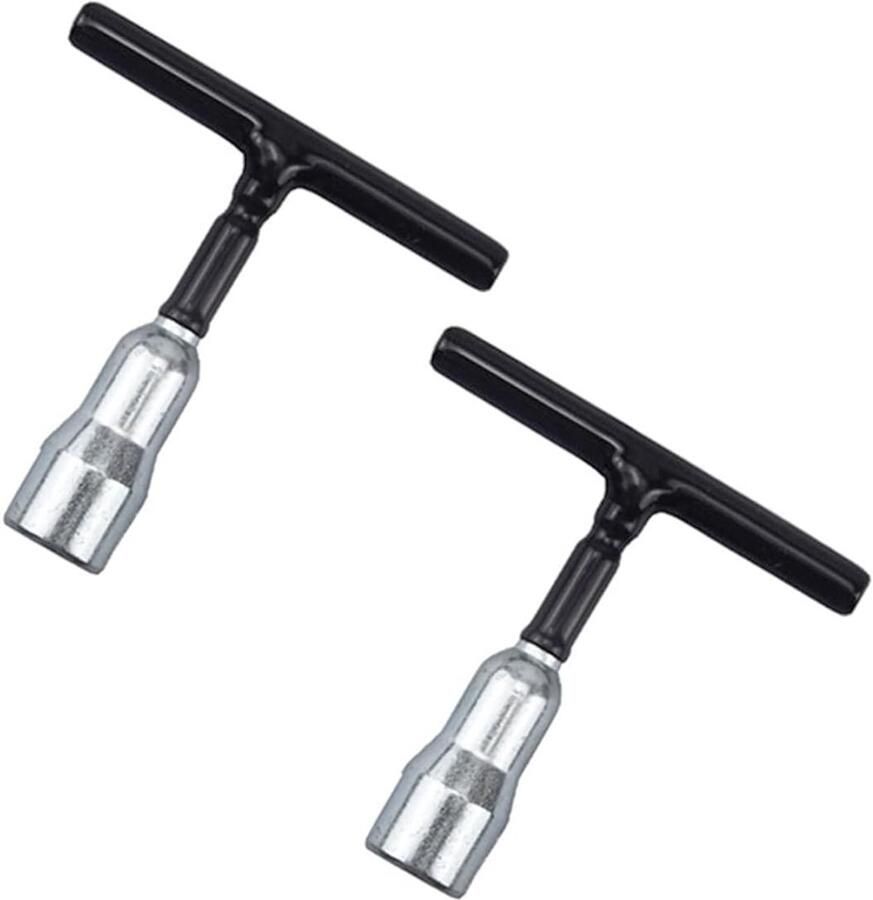 2 stuks T-handgreep vleugelmoer handgereedschap 4 2 mm handmatige installatiegereedschap sleutels gereedschap voor oogschroeven C-haakbout Q-hanger schroefhaken en vleugelmoeren
