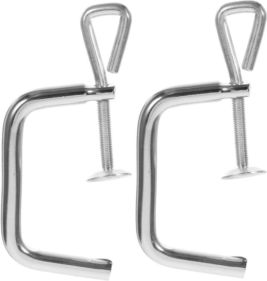 2 Stuks Universele Pastamachine Beugel Klem Eenvoudig Te Installeren Schoon Te Maken Geschikt voor Handmatige Noedelmachines Duurzaam Keukenaccessoire voor Pastamachines