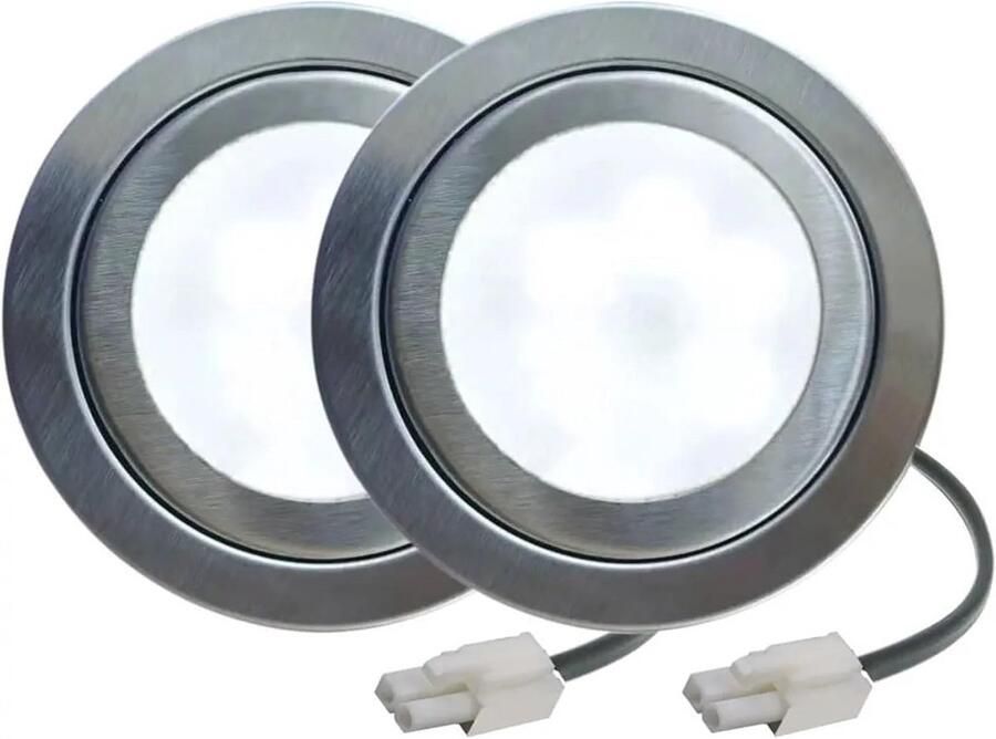 2 Stuks Vervangingslamp voor Afzuigkap 1.5W 12V LED Onderbouw Verlichting