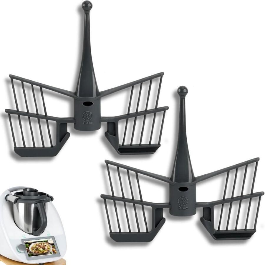 2 Stuks Vlinder Klopper Accessoires voor TM5 TM6 TM31 Keukenmachine Onderdelen Perfect voor Bakken en Koken