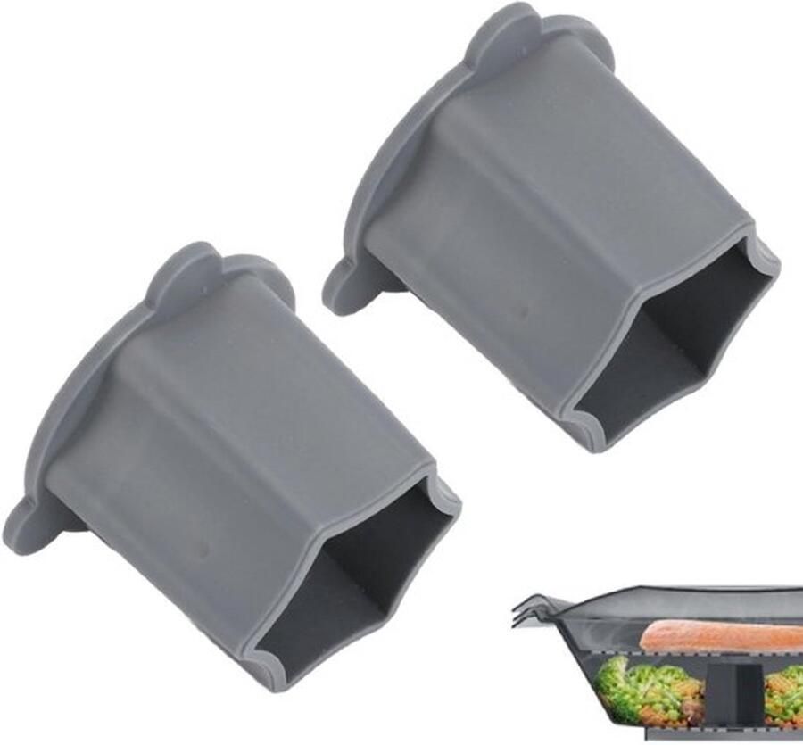 2 Stuks Voedselstoomschouw Professionele Vervanging voor TM6 TM5 TM31 Geschikt voor Monsieur Cuisine Connect Keukenaccessoire voor Stomen en Koken