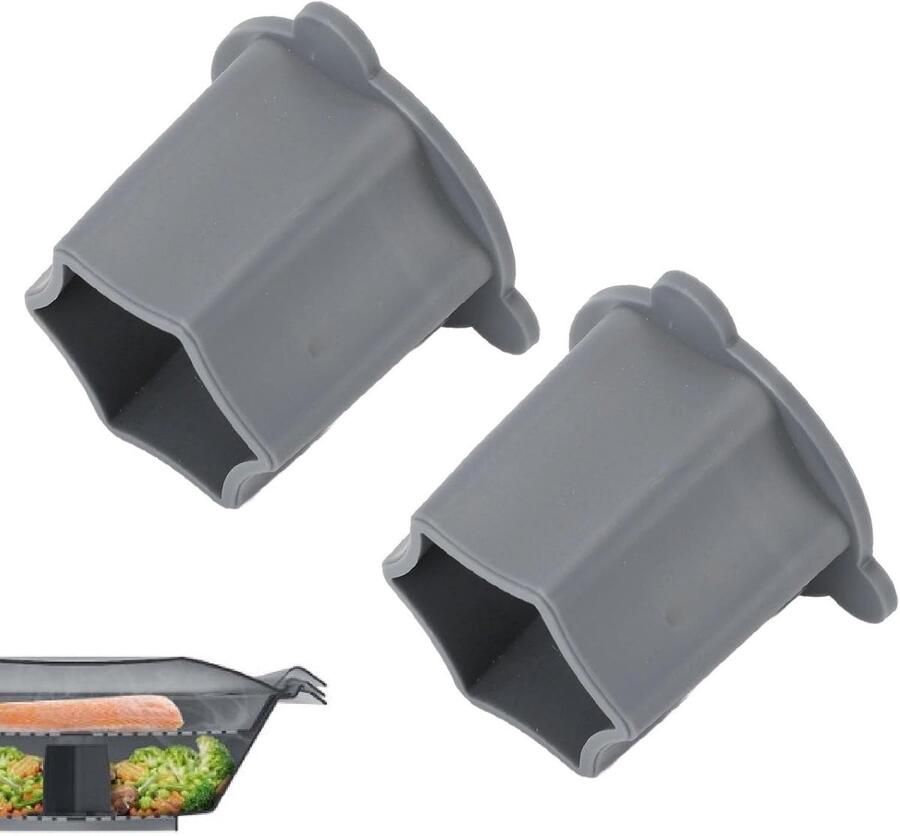 2 Stuks Voedselstoomschouw Professionele Vervangingen voor TM6 TM5 TM31 en Monsieur Cuisine Keukenaccessoire voor Stomen en Koken