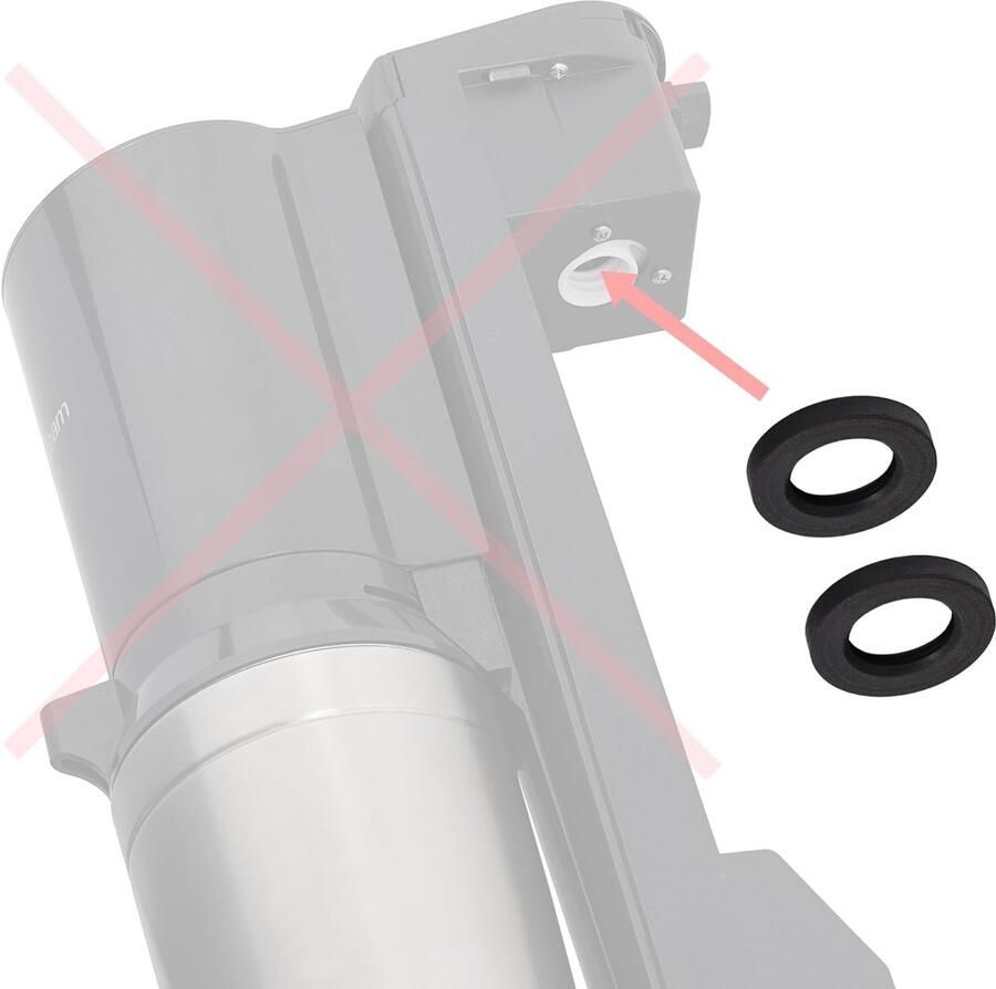 2 x C02 Bubbler reserveafdichting voor Brita Sodastream Cystal Sodaclub Wassermaxx MySodaPop Spudelino en nog veel meer