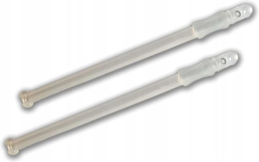 2 x melkopzuigslang compatibel met DeLonghi koffiezetapparaten 5313232961 53132C8204 voor Dinamica ECAM melkreservoir