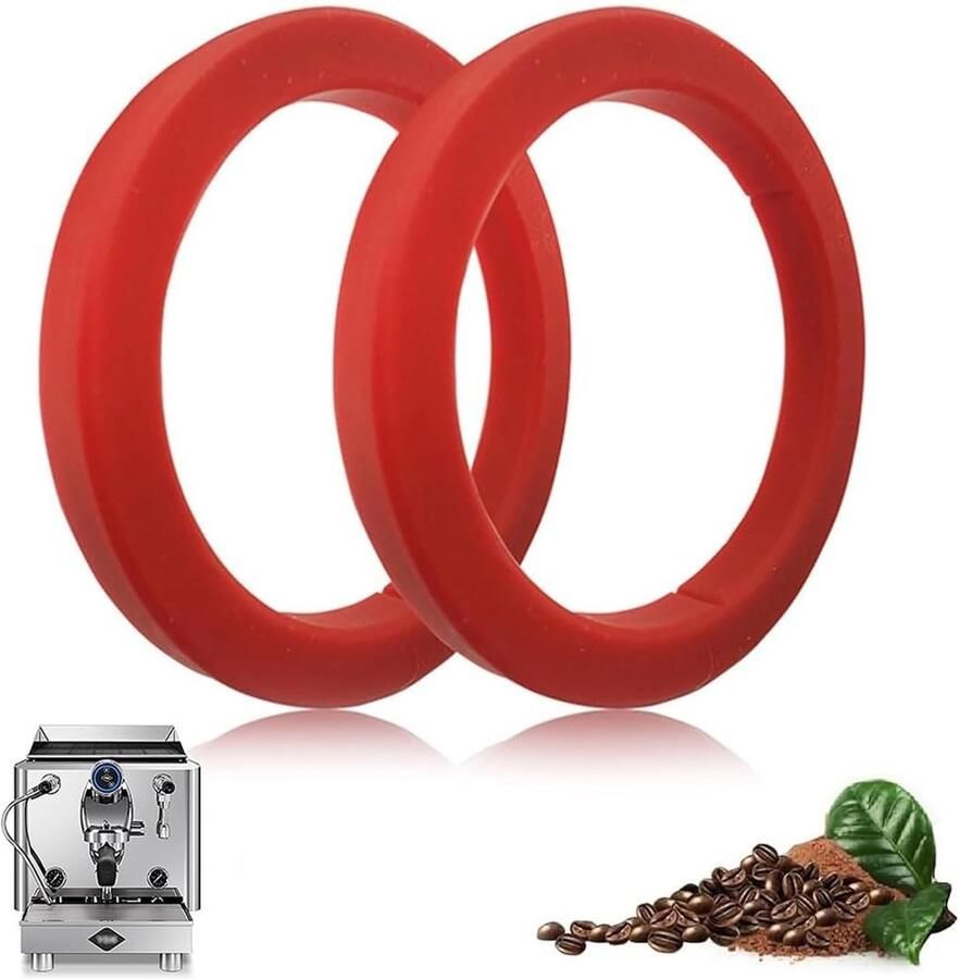 2 x Silicone O-ring 73 x 57 x 0.8 cm voor koffiezetapparaten vervangingsonderdeel voor E61 groep hittebestendig en duurzaam accessoire voor koffiezetten
