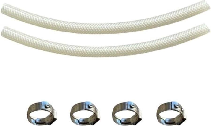 2 x siliconen slang onderhoudsset voor Siemens EQ.3 s100 s300 s500 EQ.9 s300 s500 s700 s900 & Bosch VeroCup 100 300 zetgroepslang reserveonderdeel voor volautomatische koffiemachine stabiel