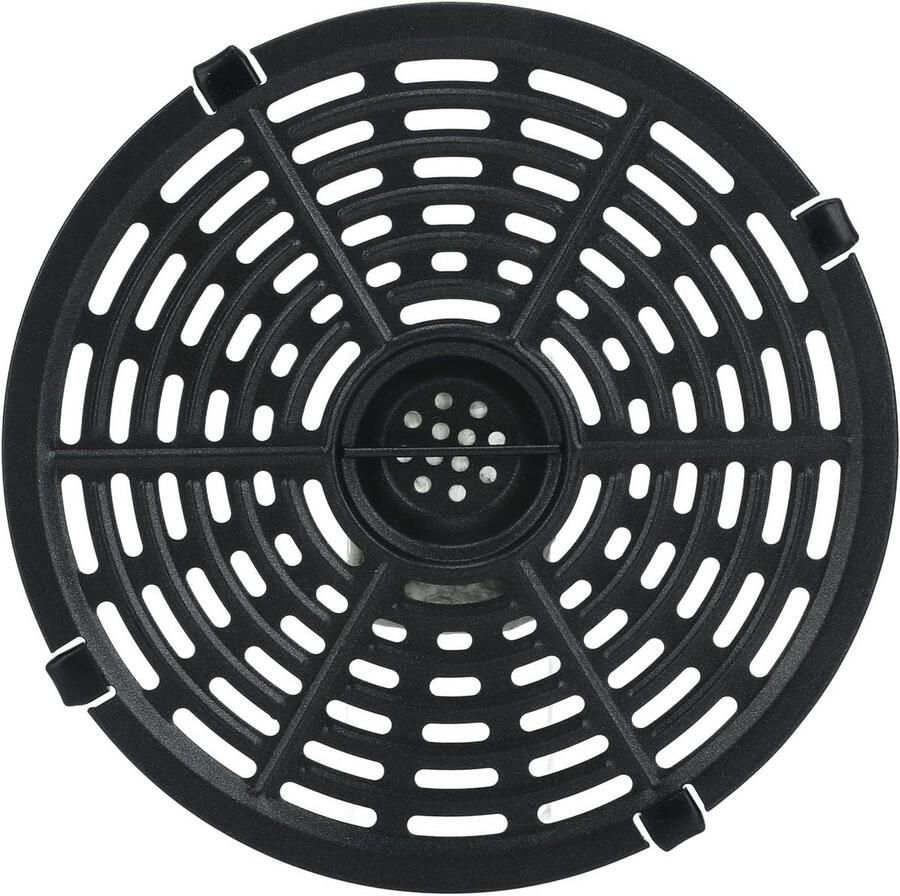 20 cm grillpan voor airfryer ronde pan met anti-aanbaklaag en rubberen bumper. Crisperplaat als vervanging keuken accessoires