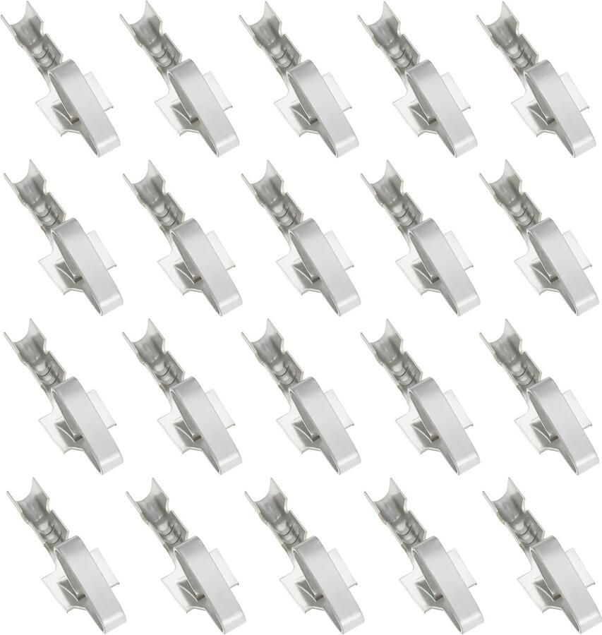 20 stks Vrouwelijke Crimp Terminals 22 tot 26 AWG Vervangen OEM 0850-0108 08500108 08-50-0108 Compatibel met Molex KK396
