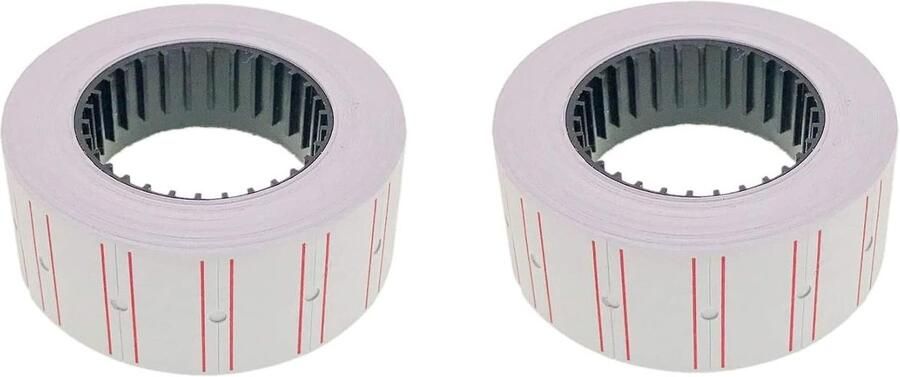 20 x rol stickers etiketten 8 cijfers X Office Shop prijs