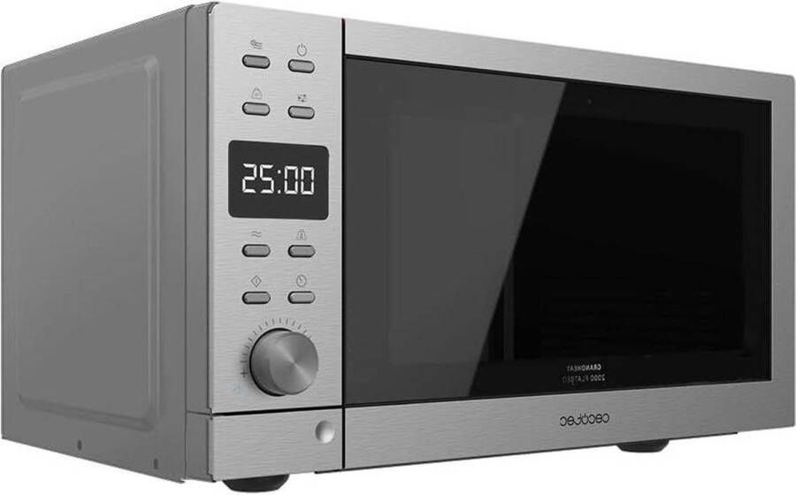 Cecotec 2000 Flatbed Steel Magnetron GrandHeat met Capaciteit van 30 Liter