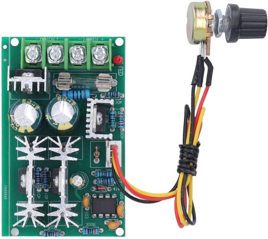 Titel: 20A Stroomregelaar 12V 24V 36V 48V PWM DC Motor Speed ​​Controller Module