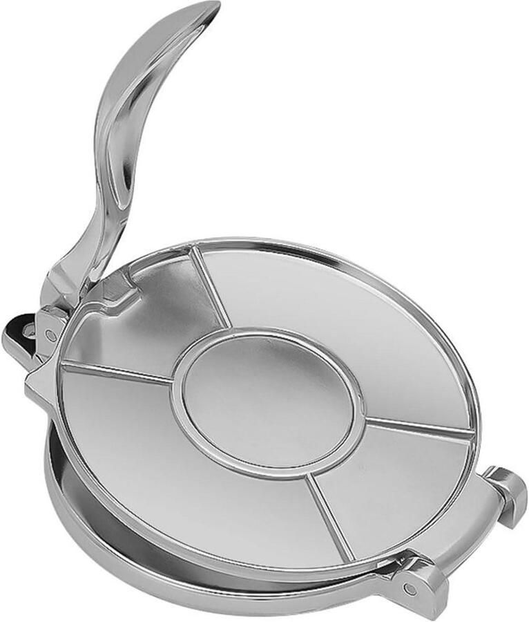 20cm Tortillapers Chapati Maker Machine Roestbestendig Aluminium Handvat Heavy Duty Quesadilla Maker voor Thuis Pasta Winkels