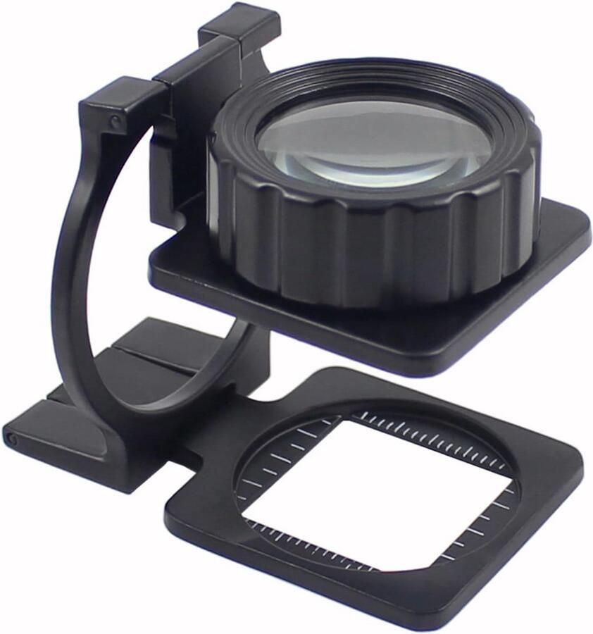 20X Vergroting Spiegel Diameter 3cm 1.18in Draagbare Mini Professionele Detectie van Stof Industriële Elektronica Identificatie van Postzegels en Munten