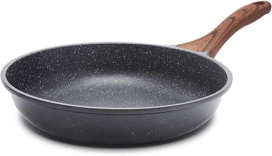 24 cm Niet-klevende Omeletpan met Zwitserse Granieten Coating voor Inductie Koken