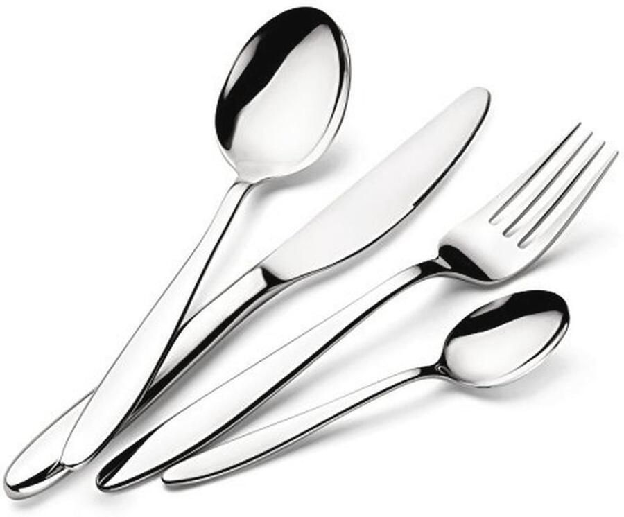 24-delige bestekset roestvrij staal elegant en duurzaam