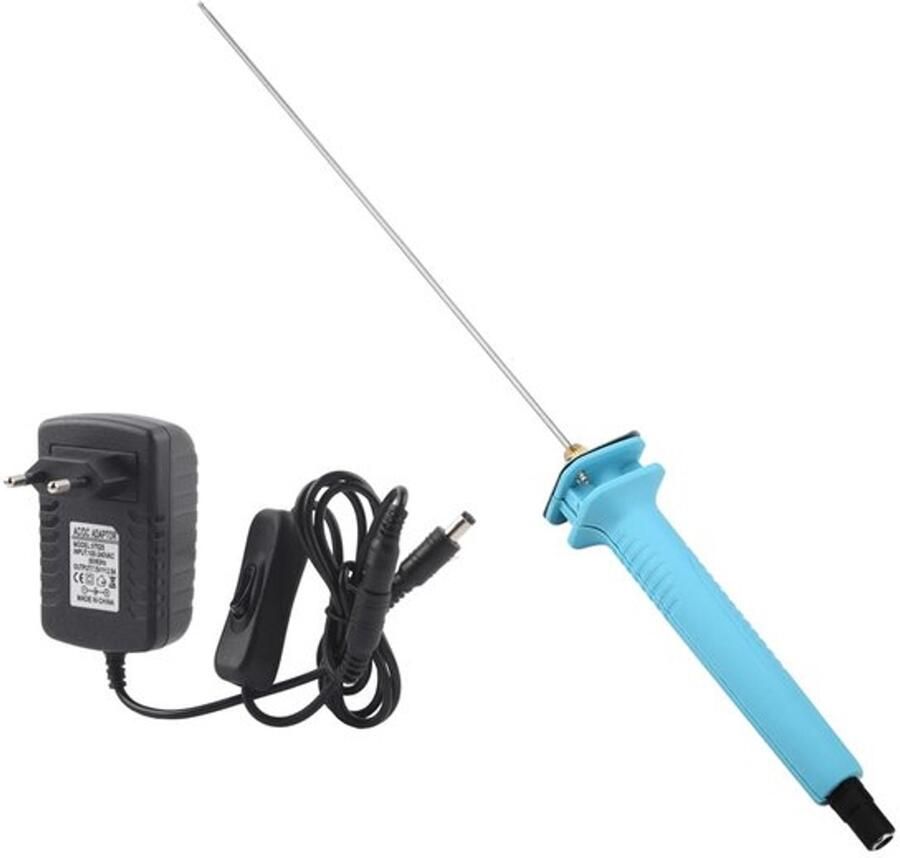 24 W 20 cm Schuimsnijder Elektrische Snijmachine Pen Gereedschap Kit Ergonomisch Ontwerp Elektrische Hete Draadschaar Piepschuim Snijpen Warmte Snijden Graveerpen(EU-stekker)