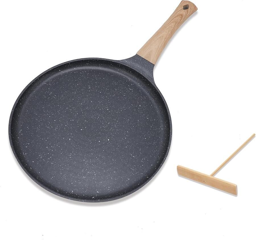 24cm antiaanbak pannenkoekenpan multifunctionele koekenpan met platte