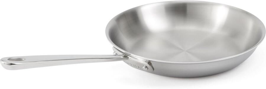 25 cm Saute Pan RVS 6 cm Hoogte Incl. Deksel