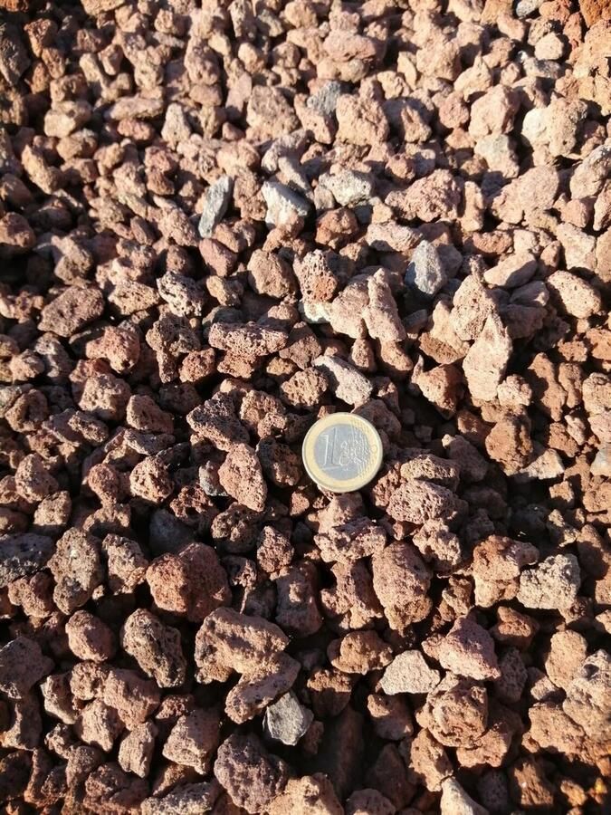 25 kg crushed lava rock granules 8-16 mm planten granulaat split