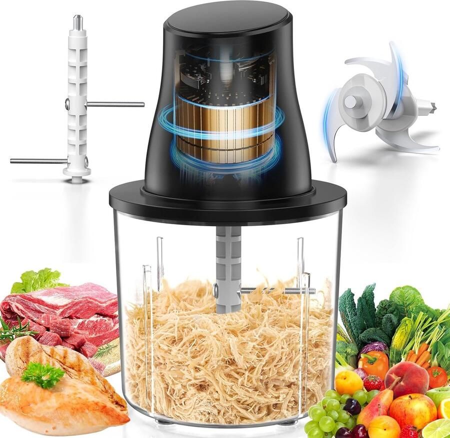 250 W Multifunctionele Hakmolen Elektrische Keuken Hakhakmolen voor Vlees Groenten en Fruit