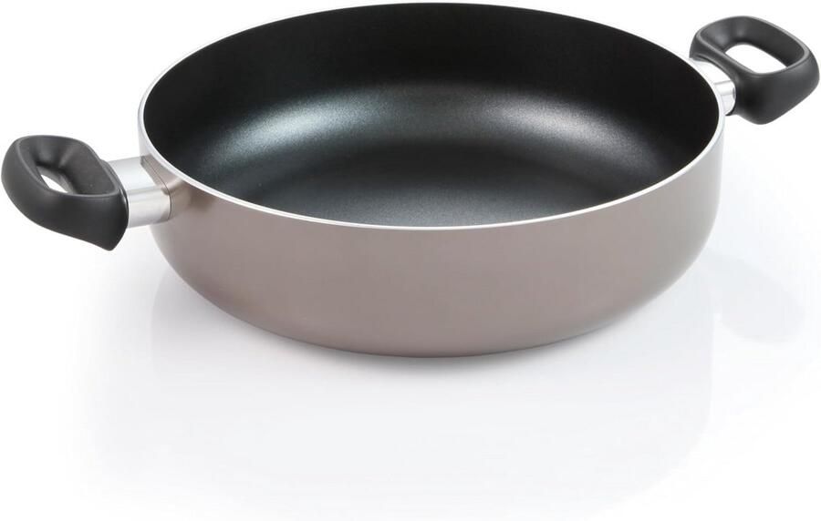 28 cm Braadpan met 2 Handgrepen Antiaanbaklaag en Inductiebodem