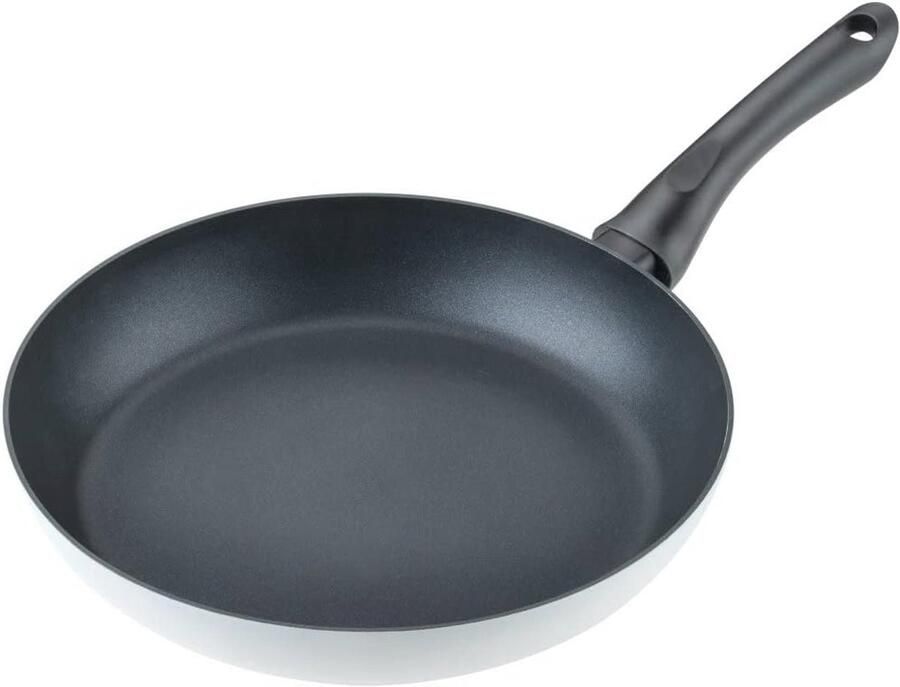 28 cm Koekenpan Duurzame Pannenset van Gerecycled Aluminium met Keramische Coating Geschikt voor Inductie