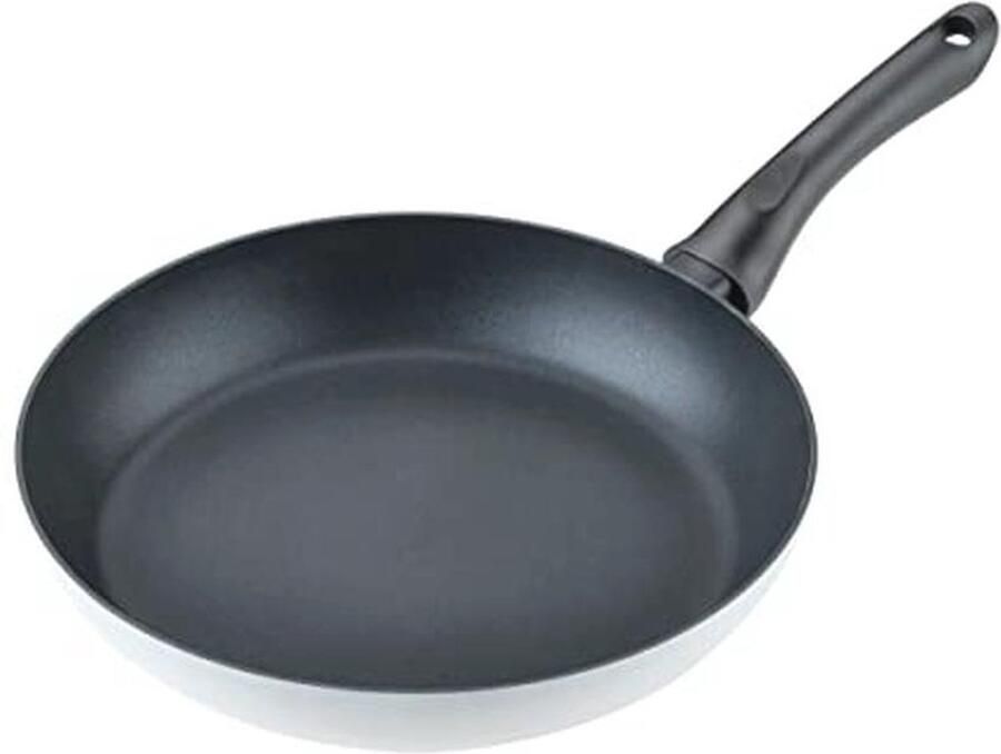 28 cm Koekenpan Duurzame Pannenset van Gerecycled Aluminium met Keramische Coating Geschikt voor Inductie