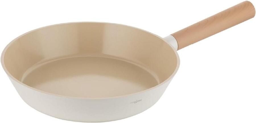 28 cm Koekenpan van Gegoten Aluminium met Keramische Coating Geschikt voor Inductie