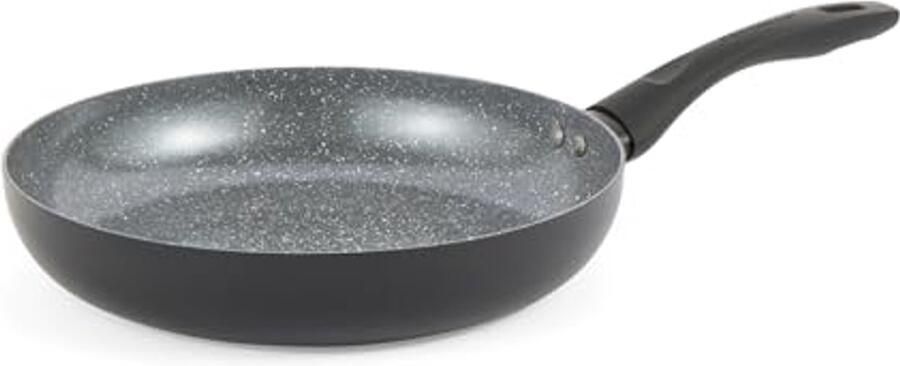 28cm Keramische Koekenpan Niet-Plak Omeletpan Geschikt voor Inductie Lichtgewicht Aluminium Kookgerei PFAS-Vrij