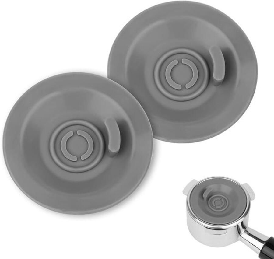 2Pc Reinigingsschijven voor Breville Espresso Machine 54mm Diameter Siliconen Espresso Backflush Reinigingsschijven Compatibel met Breville BES870XL BES878BSS BES880 BES840XL BES810BSS - Foto 1