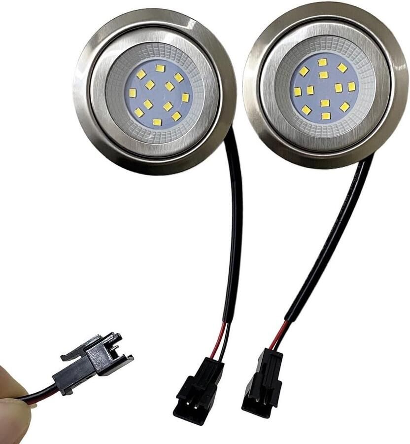 2x LED Verlichting voor Afzuigkap E14 Spot Vervangen voor 20W Halogeen Warm Wit 12V 220V