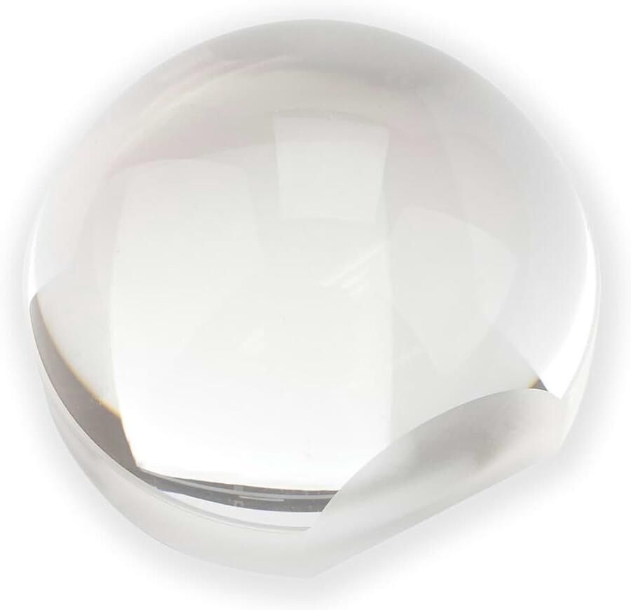 2x LumiDome gepolijste kogelloep met 60mm basis helder LD-33