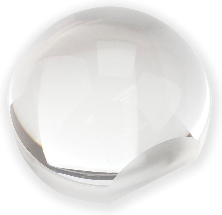 2x LumiDome gepolijste kogelloep met 60mm basis helder LD-33