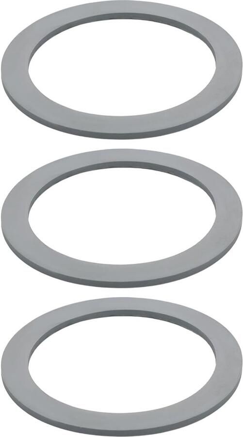 3-delige Blender O-Ring Set voor Vervanging Rubber Grijze Afdichtingen voor Optimale Sluiting en Compatibiliteit met Blender Merken