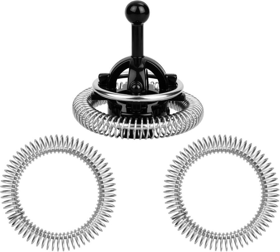 3-delige Set Kloppers en Veer Coils voor Nespresso Aeroccino 3 4 Plus Vervangonderdelen voor Melkschuimer en Accessoires voor Koffie Bereiding