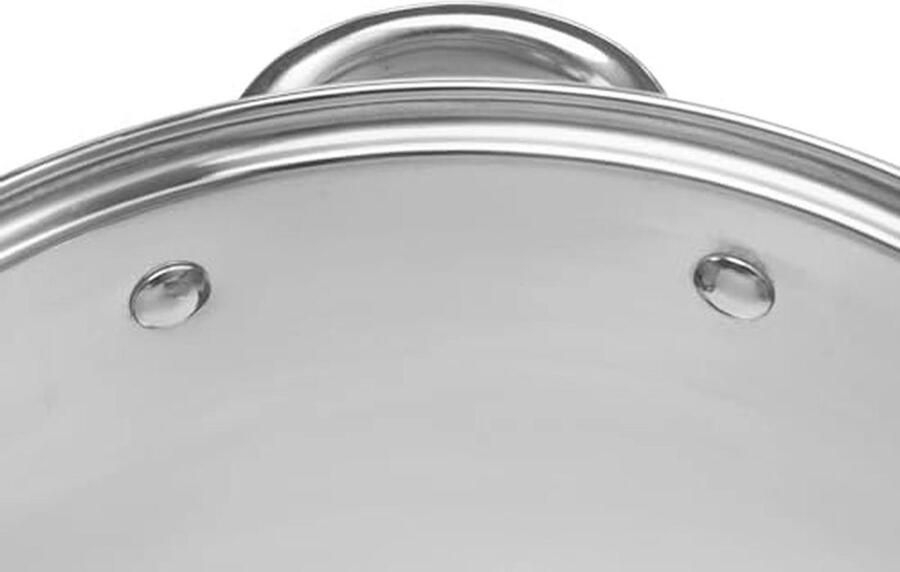 3-in-1 Couscoussier Gestoomde Kookpan van Roestvrij Staal 12 Liter Geschikt voor Inductie en Alle Warmtebronnen - Foto 3