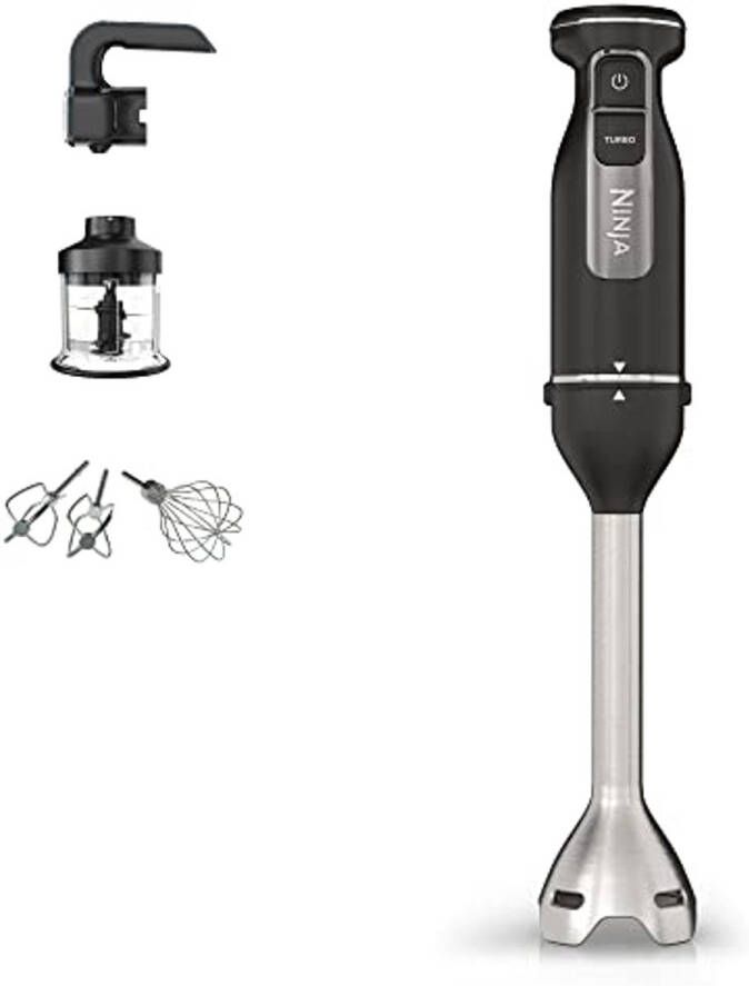 3-in-1 Hand Blender en Mixer met Chopper 850W Snelheden Afwasmachinebestendige Onderdelen