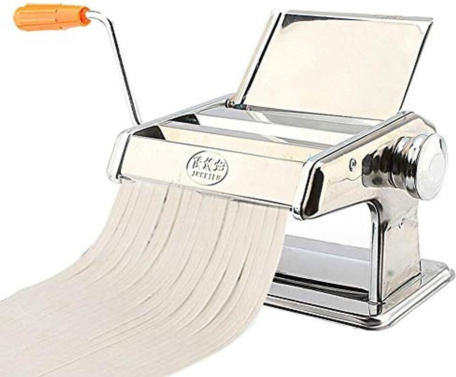 3-in-1 Handgemaakte Pasta Cutter Machine Noedel Roller en Maker Met 0 5-3mm Snijmallen Roestvrij Staal Voor Lasagne Spaghetti Tagliatelle