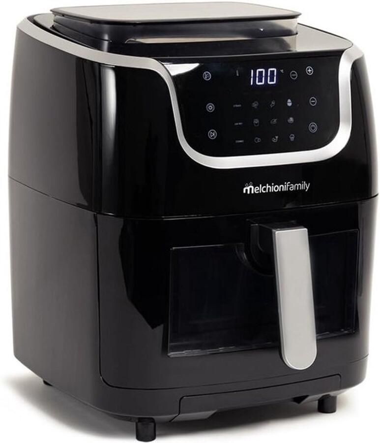 3-in-1 heteluchtfriteuse met stoomfunctie 6 5L digitaal display en 30 programma's