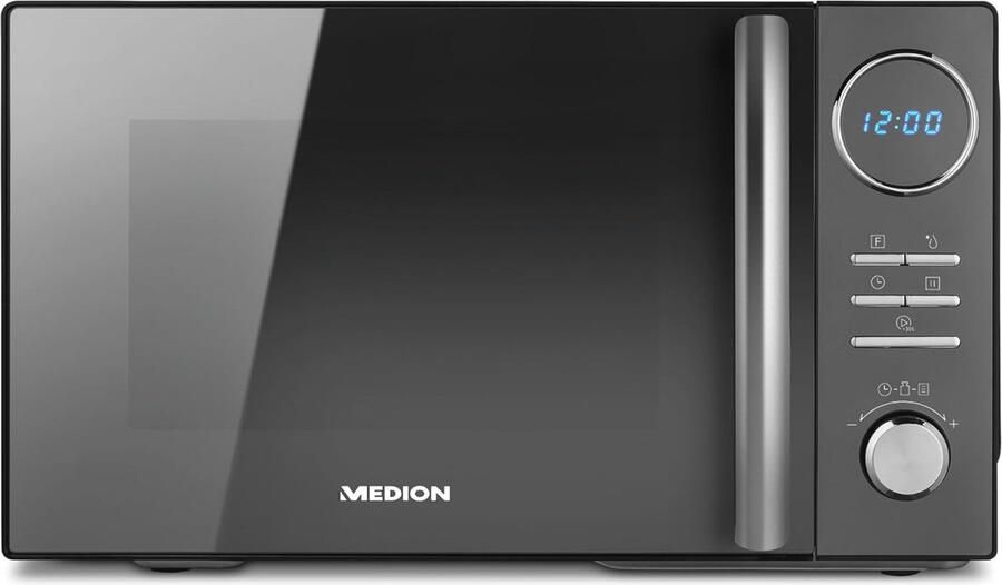 3-in-1 Magnetron met Grill en Heteluchtfunctie 23 Liter 900 Watt 10 Automatische Programma's