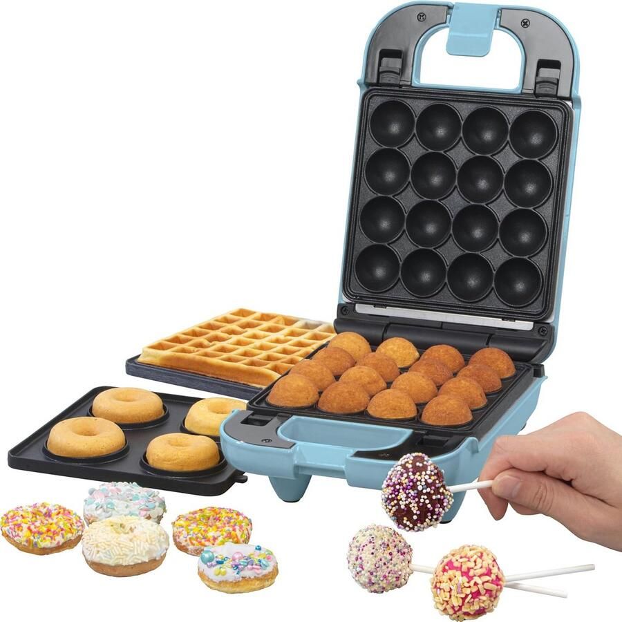 Wafelijzer met verwisselbare platen Wafelijzer Snackplaat