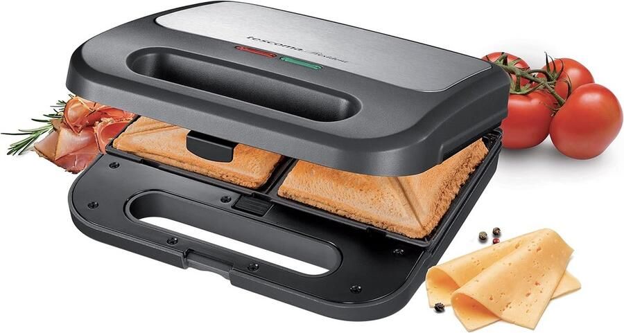 3-in-1 Tosti IJzer en Wafelijzer Panini Maker voor Broodjes en Meer