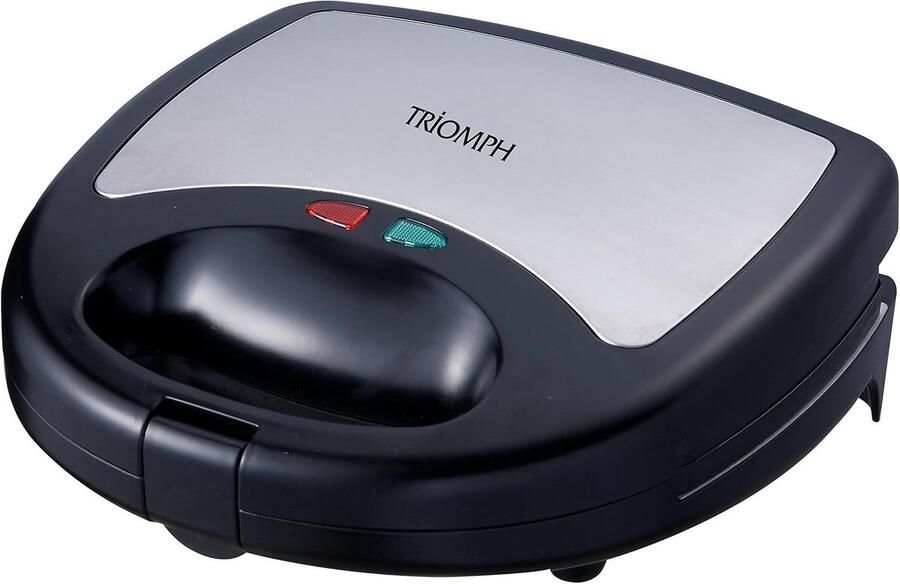 3-in-1 Wafelijzer Grill en Tosti-ijzer met Verwisselbare Platen
