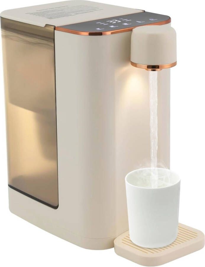 3 Liter Warmwaterdispenser met Kinderslot Instant Waterkoker voor Koffie Thee en Babyvoeding
