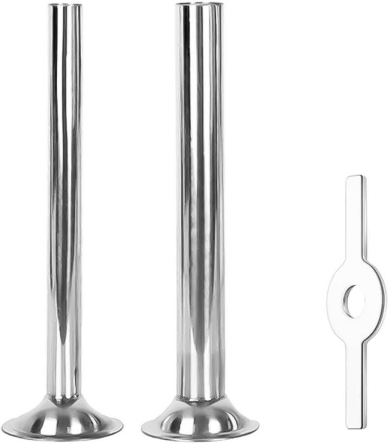 3 STKS Roestvrijstalen Worstbuizenset voor Vleesmolen Verbeter de Vulefficiëntie van Uw Huishoudelijke Molen