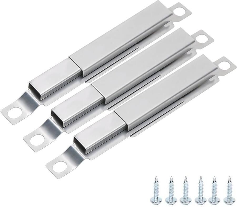 3 Stuks BBQ Horizontale Buis Roestvrijstalen Gasgrill Vervangende Accessoires voor Barbecueroosters Grills enz