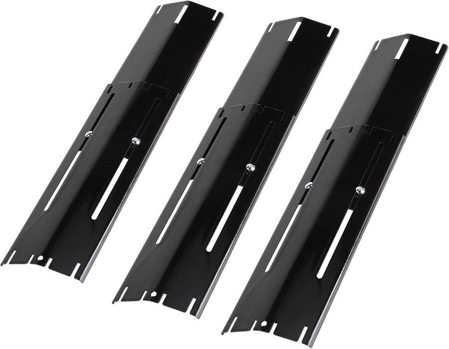 3 x Warmteverdeler 29.7 21 mm voor Gasbarbecue Universele Onderdelen van 430 RVS Barbecue Accessoires Grillplaat Versterkers