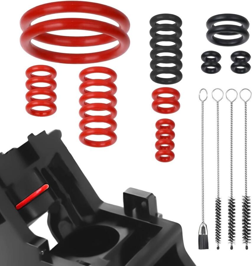 30 Stuks O-Ringen Set voor Volautomatische Koffiemachines Vervangingsonderdelen en Accessoires voor Koffiemachines Waterdichte O-Ringen voor Optimale Prestatie